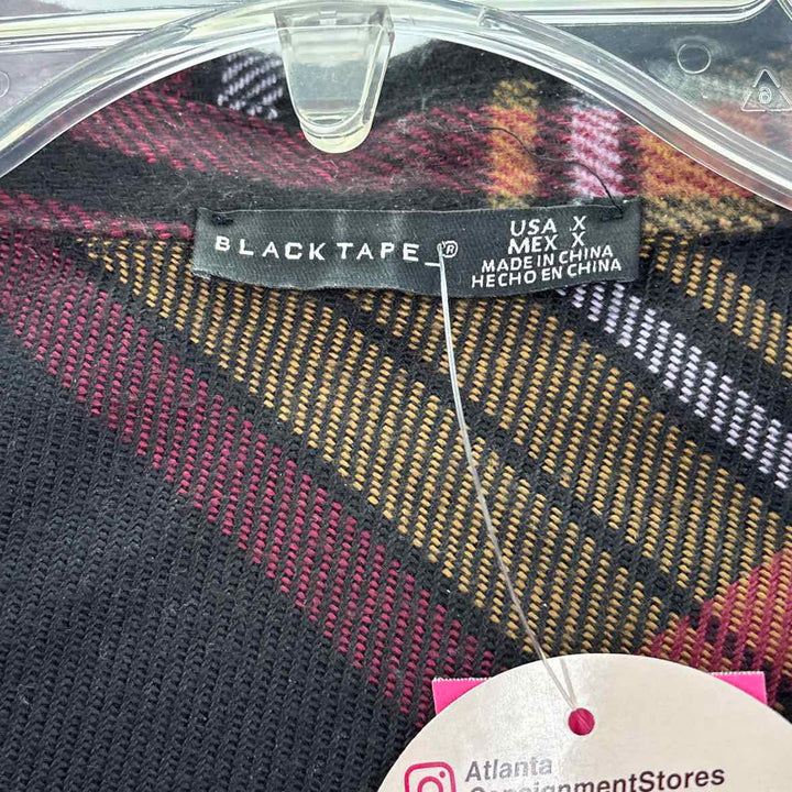 Size X Black Flannel Jacket