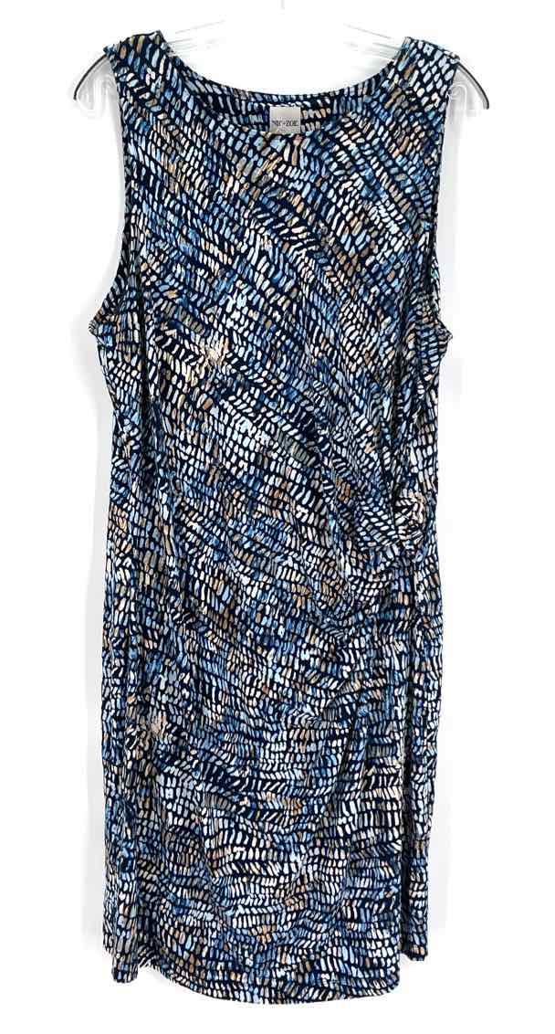 Size XL NIC + ZOE Blue Dress