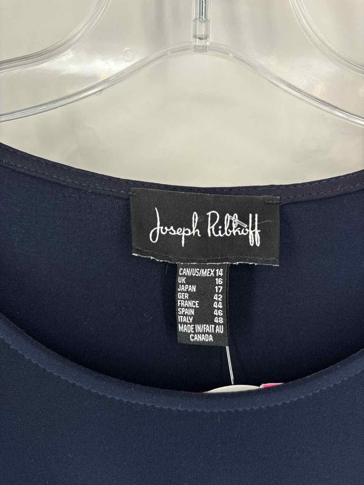Size 14 JOSEPH RIBKOFF Navy Dress