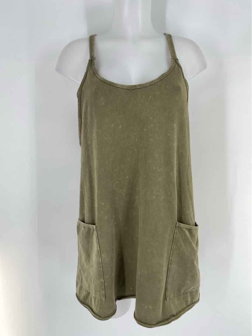 Size M FREE PEOPLE Olive Dress
