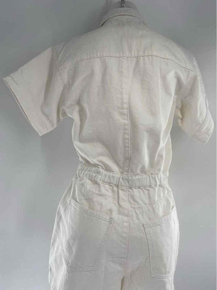 Size M White Romper