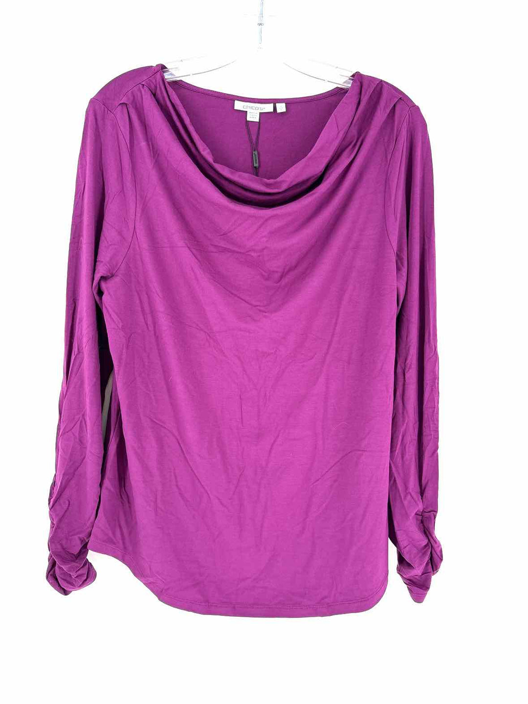 Size L Chico's Fuschia Shirt