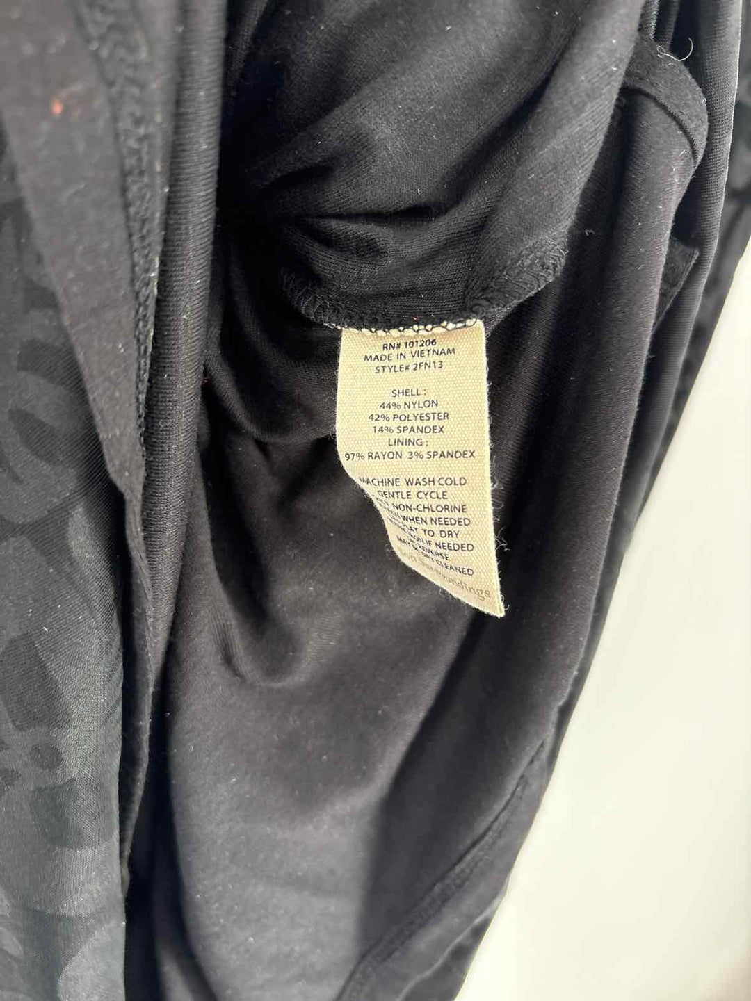 Size XL SOFT SURROUNDINGS Black Shirt