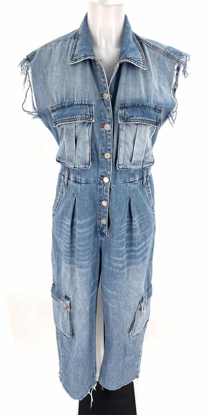 Size M BLANK NYC Denim Romper