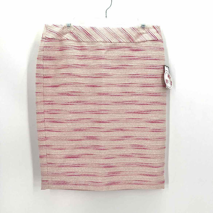 Size 8 Nine West PINK PRINT Skirt