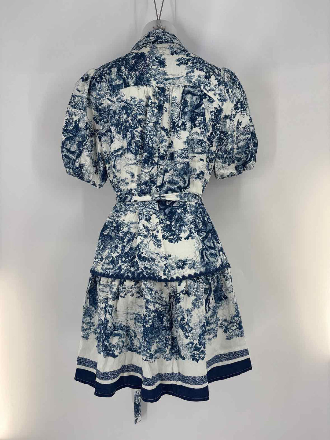 Size L Umgee Blue Print Dress