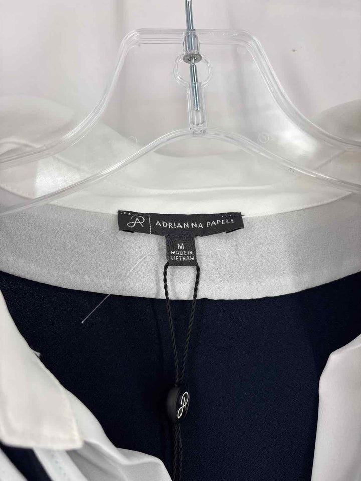 Size M Adrianna Papell Navy Sweater