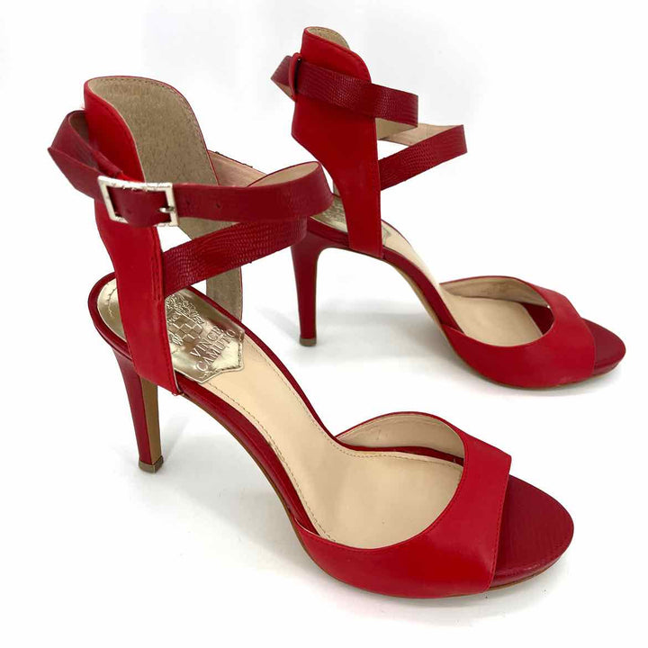 Shoe Size 10 Vince Camuto Red Sandals