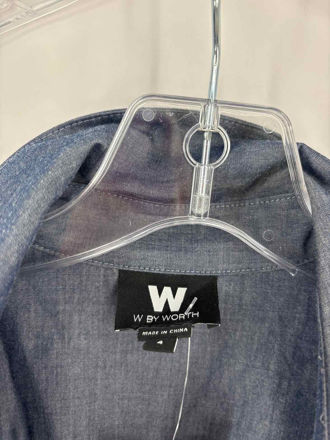 Size 4 WORTH Denim Dress