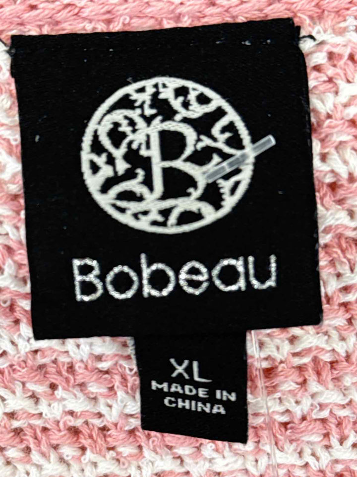 Size XL BOBEAU Pink Cardigan
