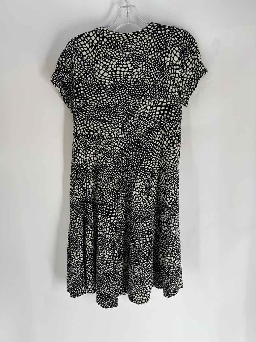 Size S MAEVE Black/White Dress