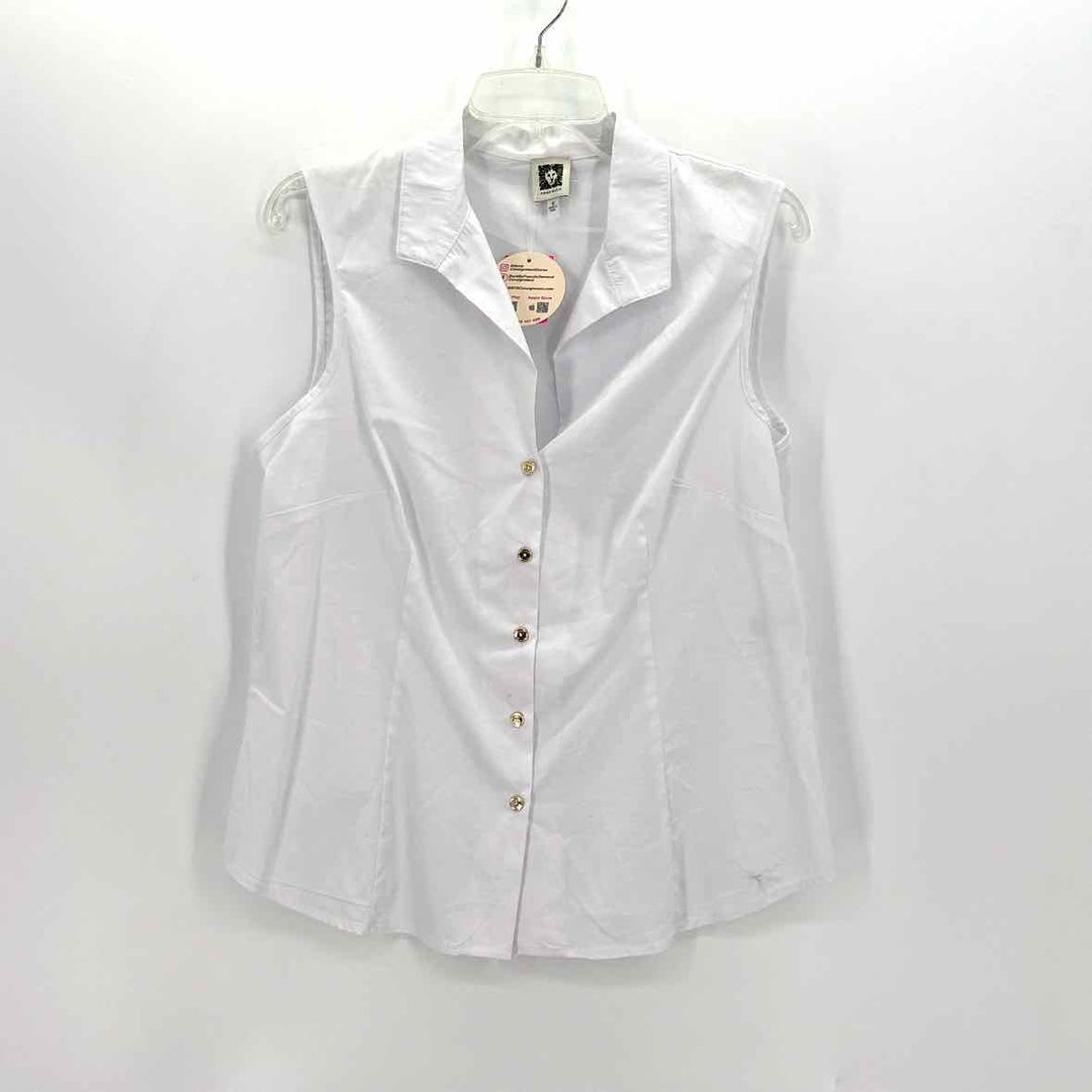 Size M Anne Klein White Shirt