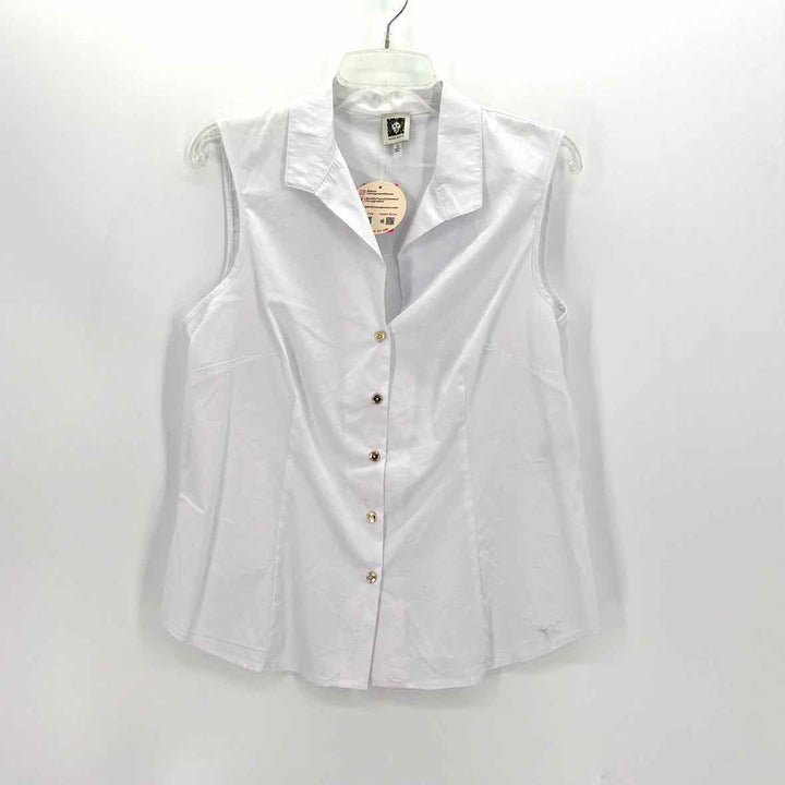 Size M Anne Klein White Shirt