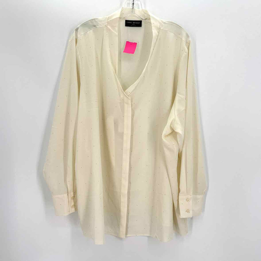 Size 26/28 LANE BRYANT Ivory Shirt