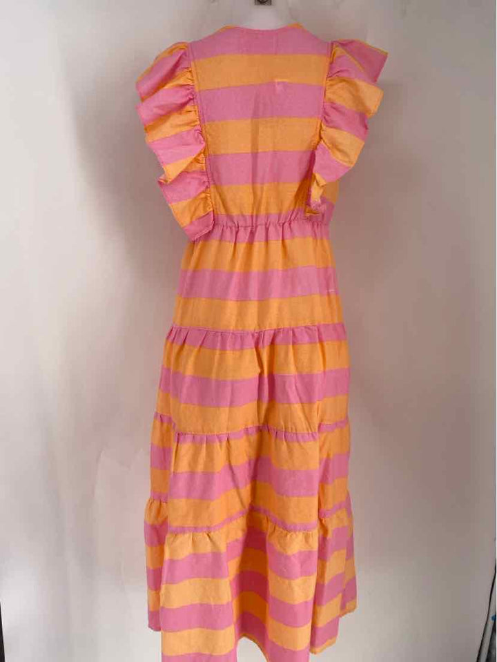 Size M Orange Dress