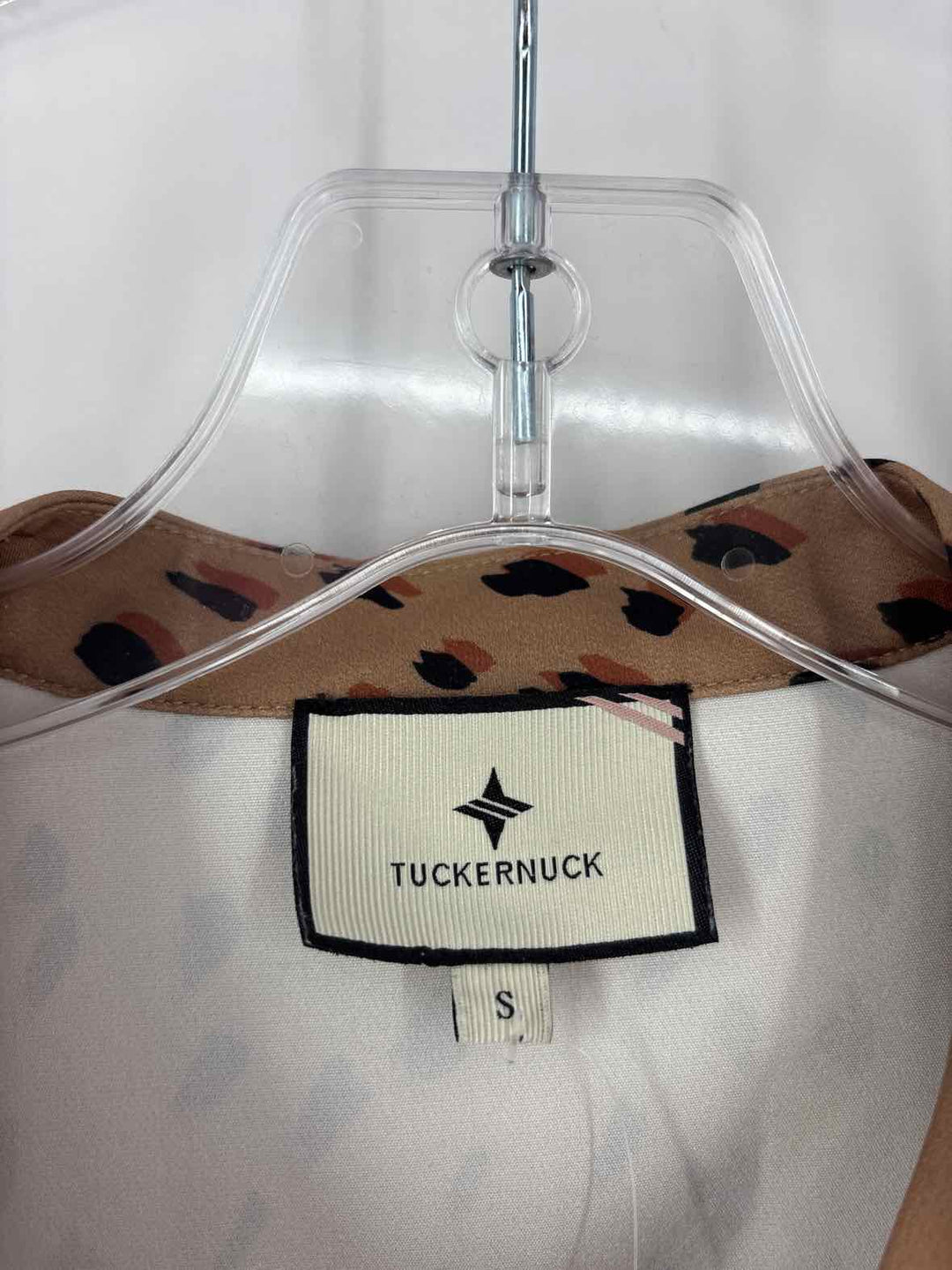 Size S TUCKERNUCK Brown Print Dress