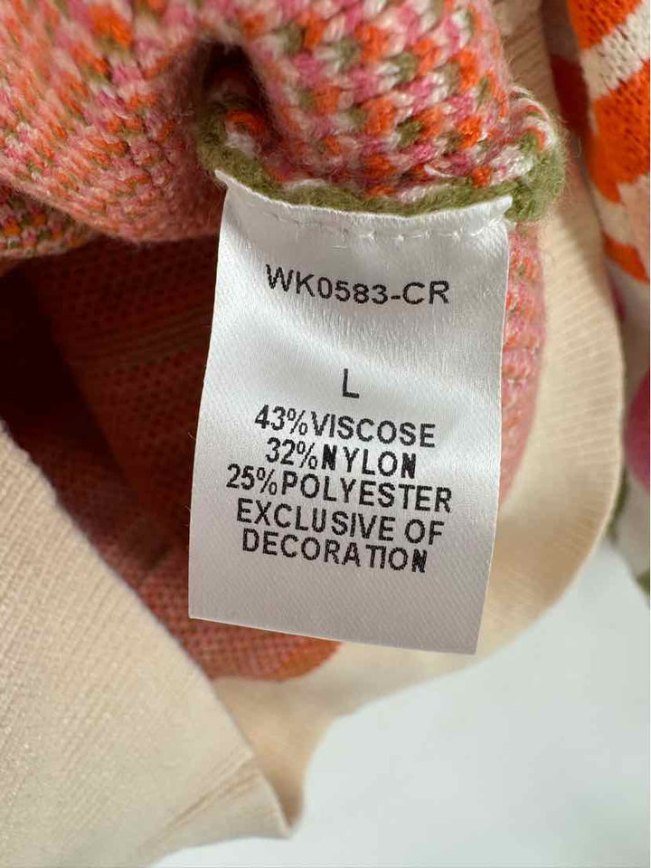 Size L THML Tan Sweater