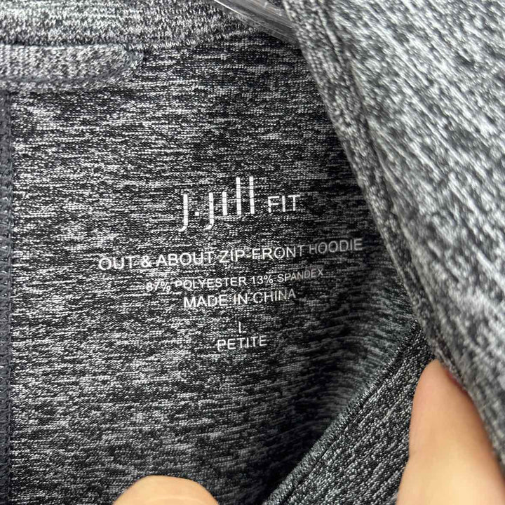 Size L J JILL Gray Jacket