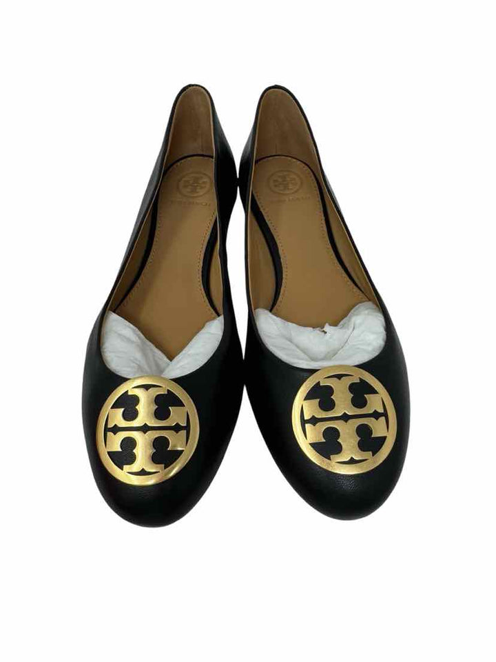 Shoe Size 8 Tory Burch Navy Leather Flats