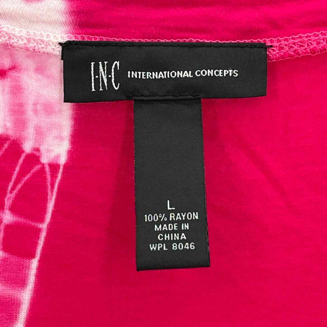 Size L INC Hot Pink Shirt