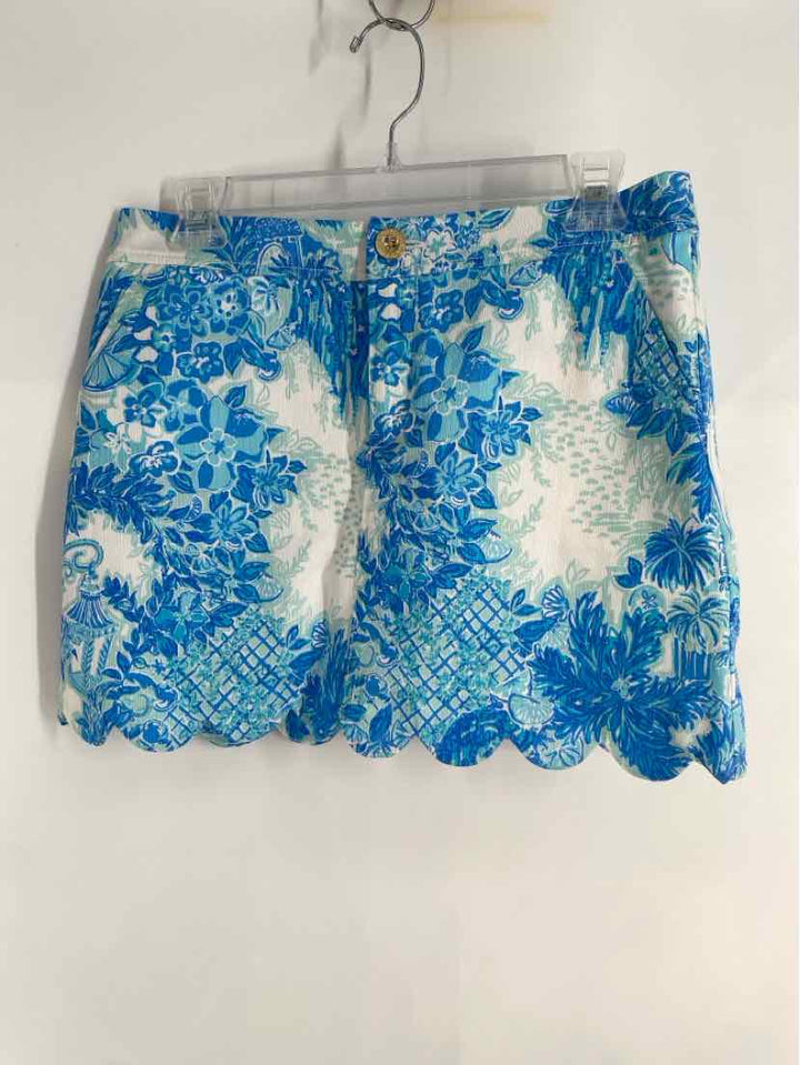 Size 4 Lilly Pulitzer Blue Print Skirt