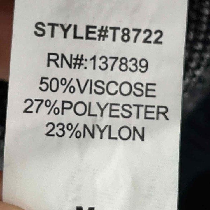Size M Black/White Sweater