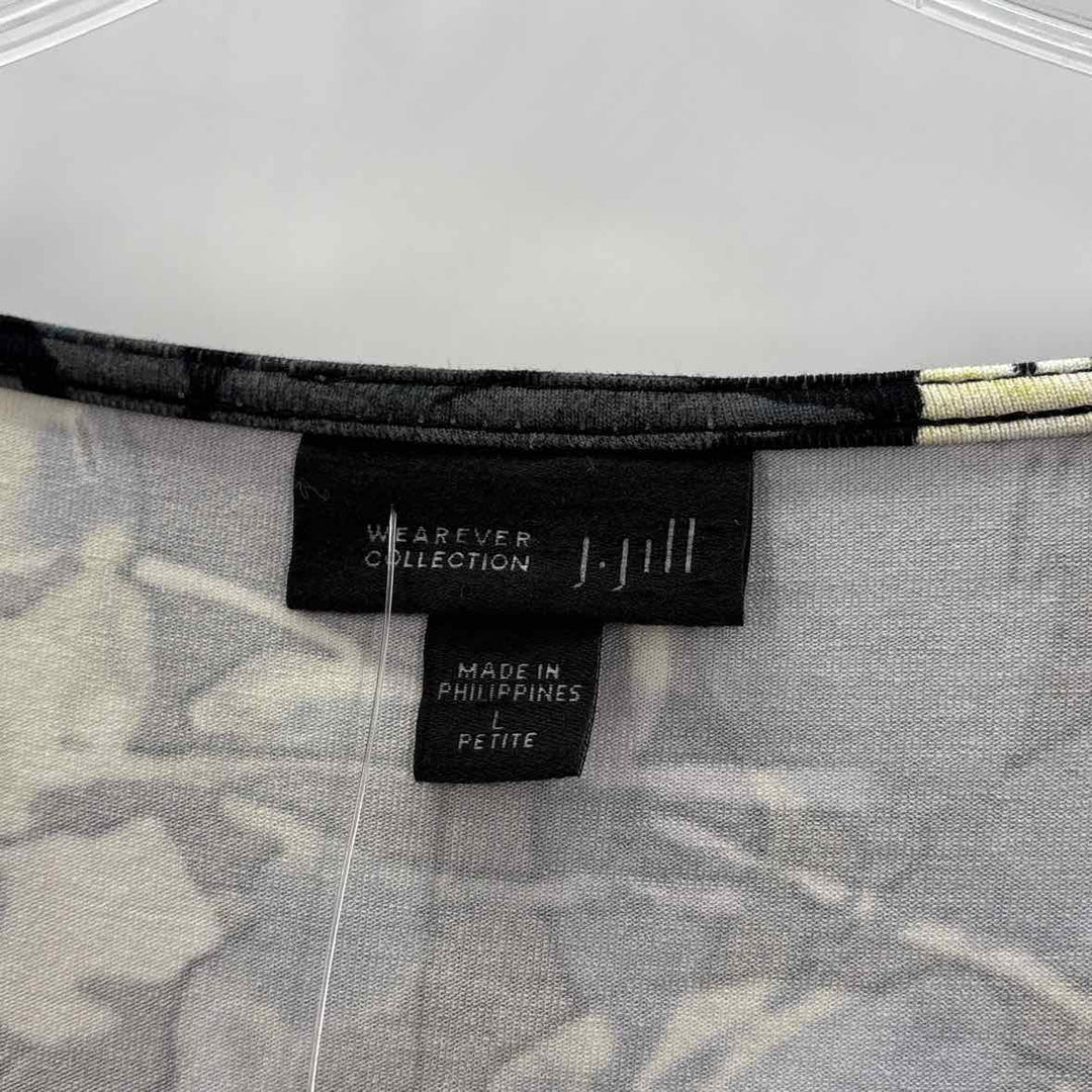 Size L J JILL Black Dress