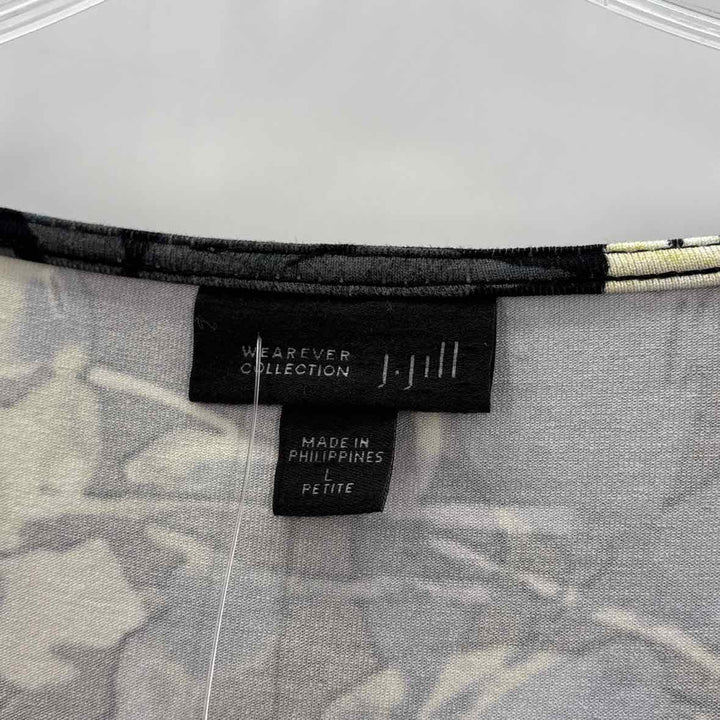 Size L J JILL Black Dress
