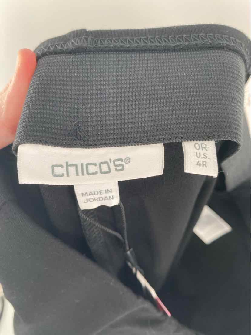 Size 4 Chico's Black Pants