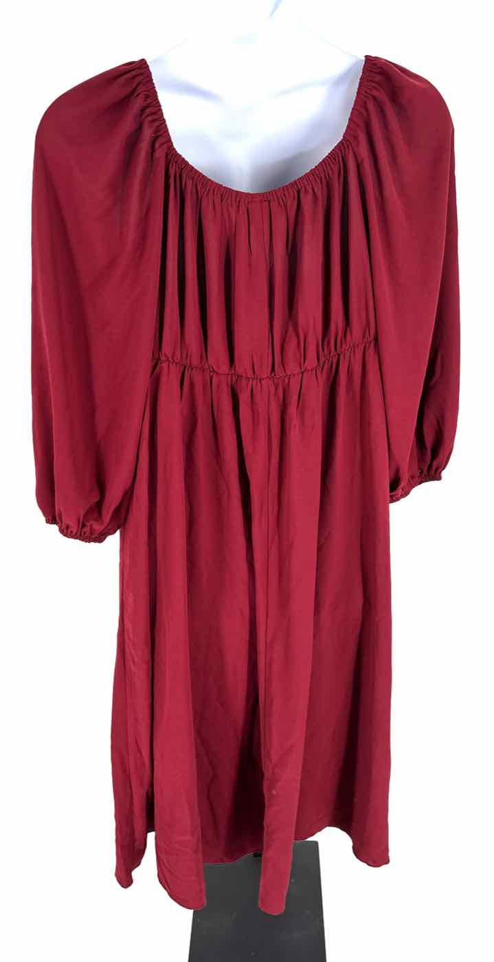 Size 2X Burgundy Dress