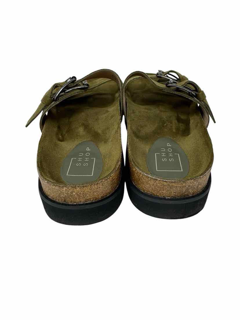 Shoe Size 8.5 Olive Sandals