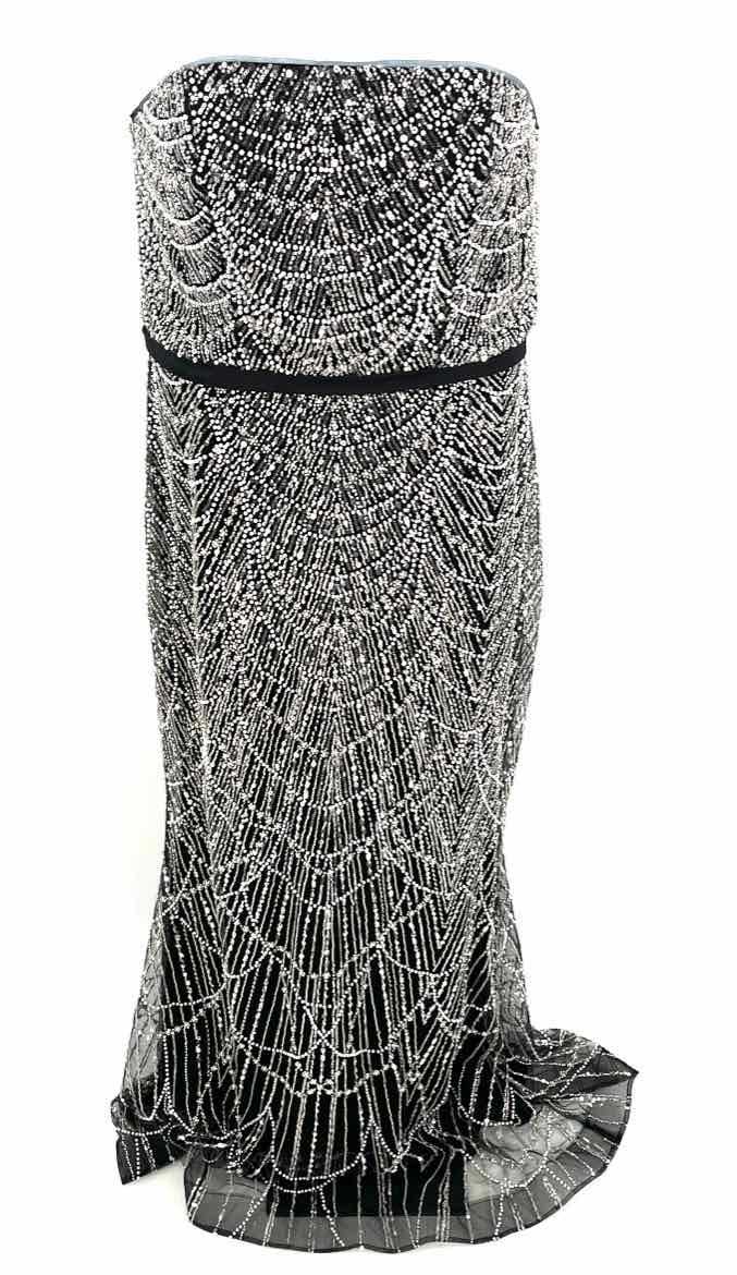 Size XL Black Sequined Dress