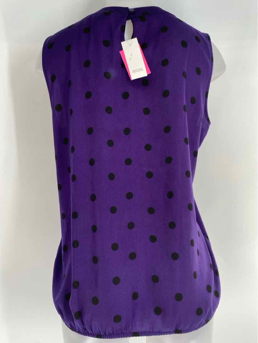 Size M Ann Taylor Purple Shirt