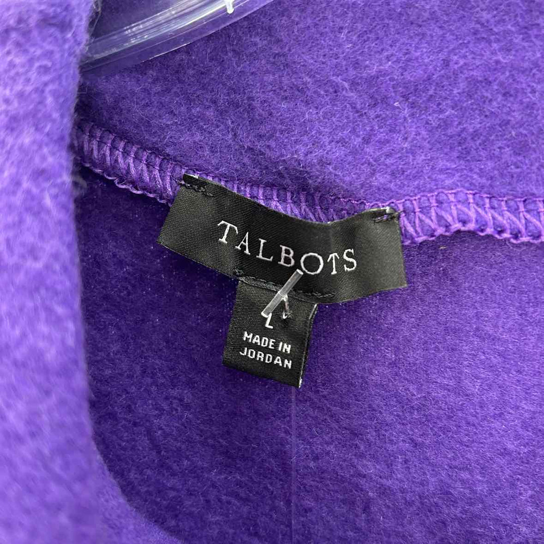 Size L Talbots Purple Sweater