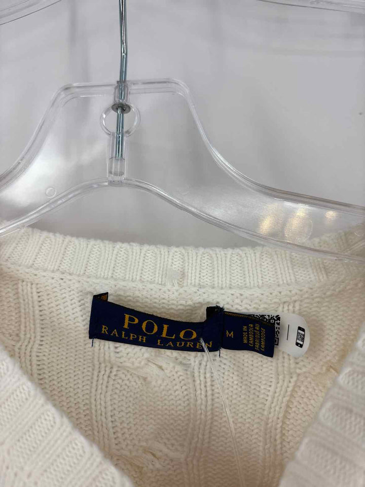 Size M POLO Cream Sweater