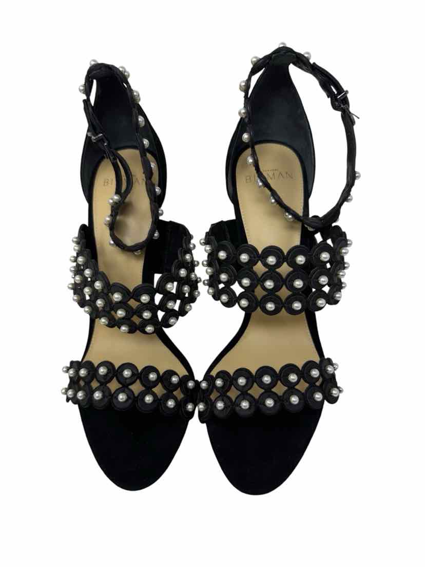 Shoe Size 39 BIRMAN Black Leather Luxury - Pumps