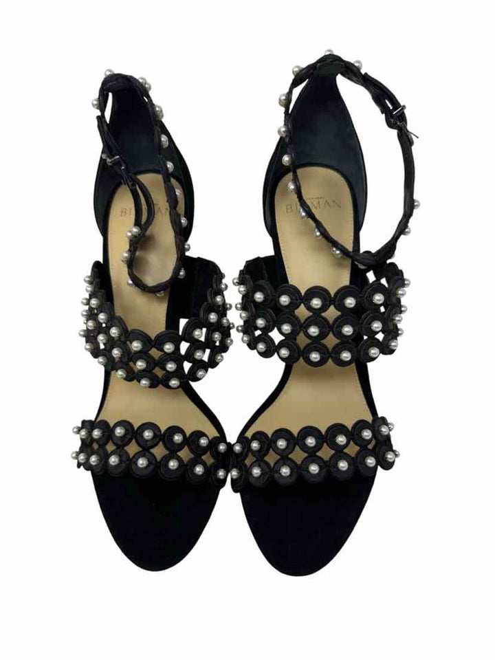 Shoe Size 39 BIRMAN Black Leather Luxury - Pumps
