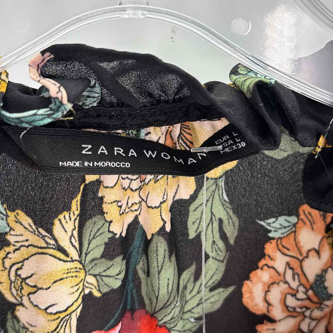 Size L ZARA Black Dress
