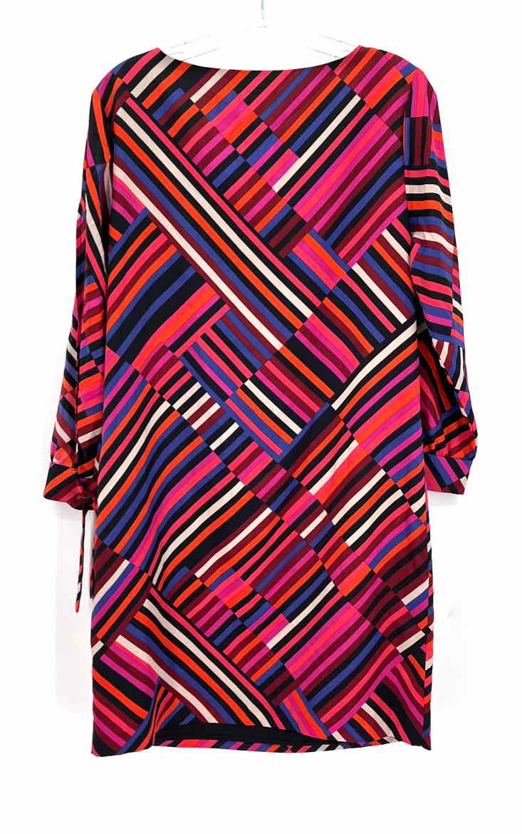 Size M TRINA TURK Multi-Color Dress