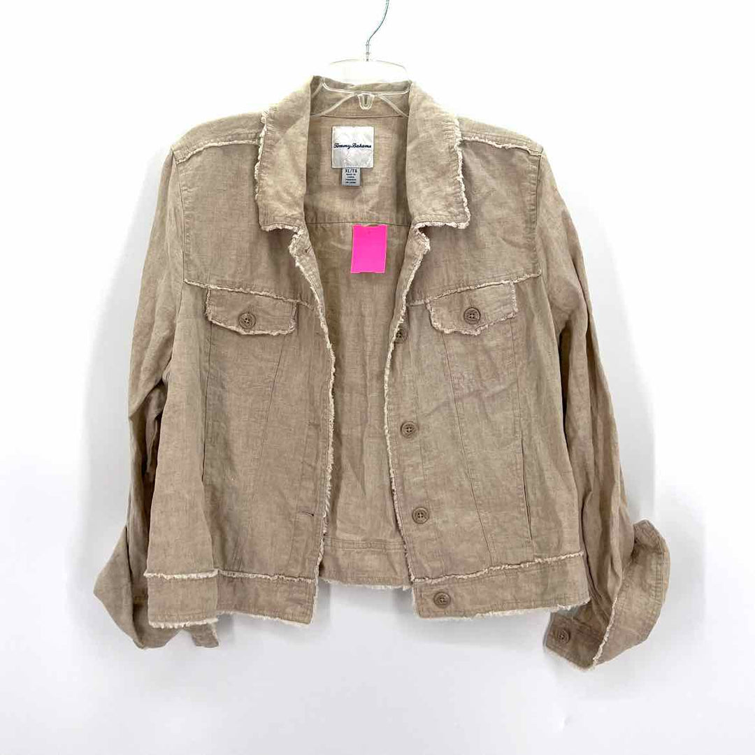 Size XL TOMMY BAHAMA Brown Jacket