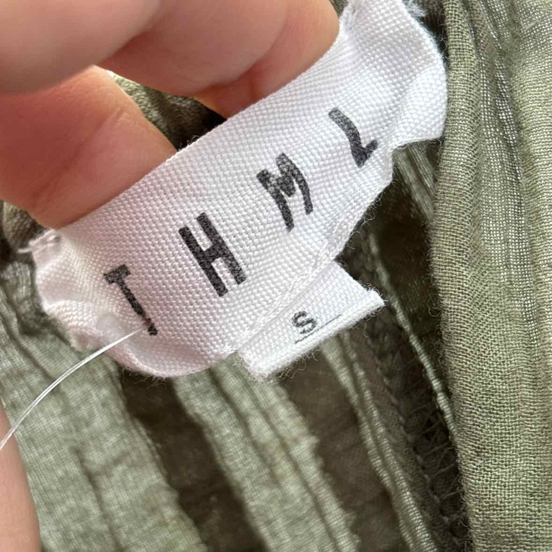 Size S THML Olive Shirt