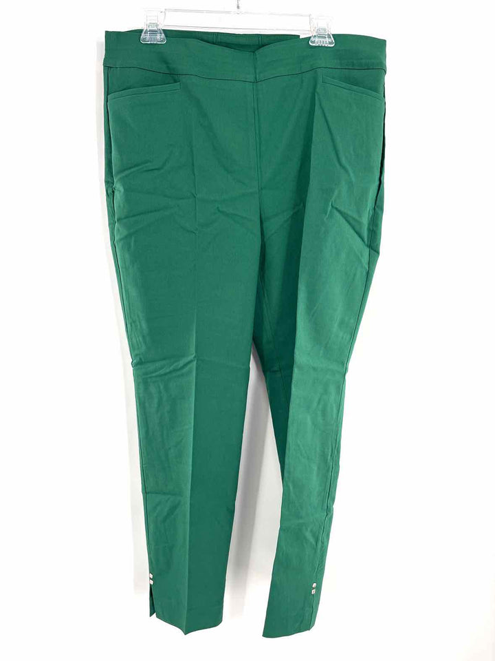 Size L Chico's Green Pants