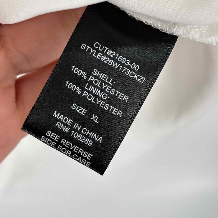 Size XL White Dress