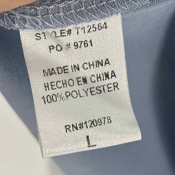 Size L ENTRO Blue Shirt