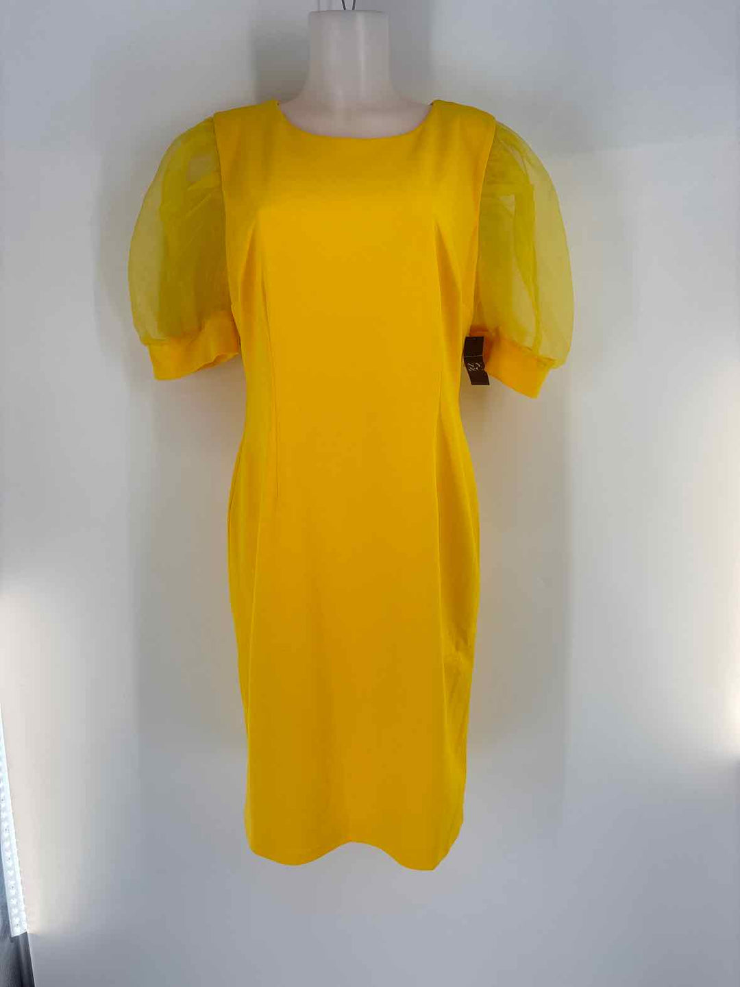 Size L NY & CO Yellow Dress