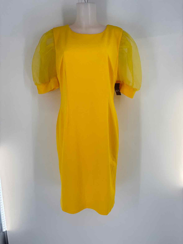 Size L NY & CO Yellow Dress
