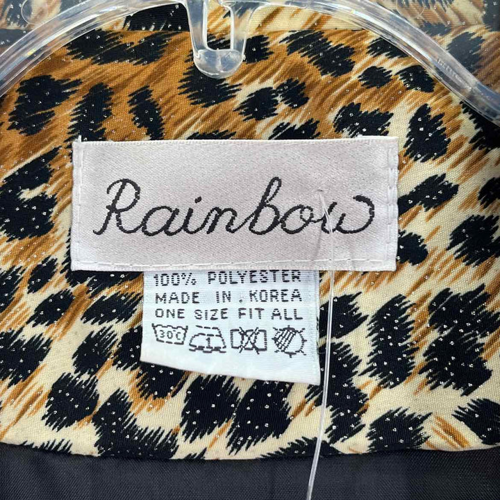 Size One Size Brown Print Jacket