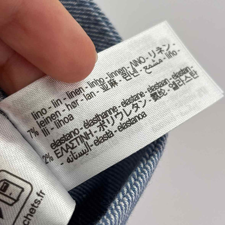 Size L ZARA Blue Twill Dress