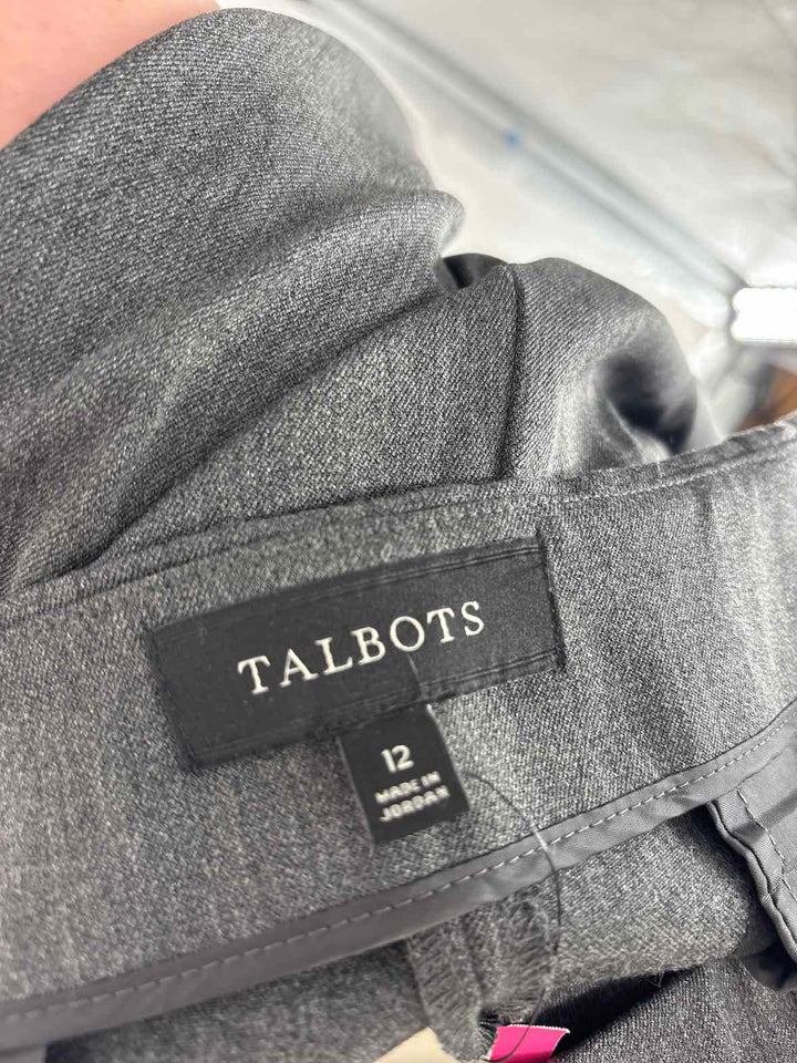 Size 12 Talbots Gray Pants