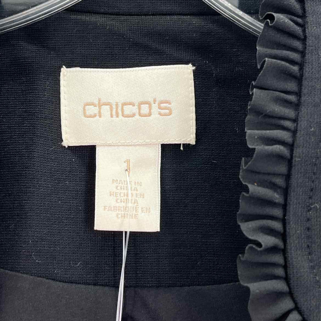Size M Chico's Black Jacket